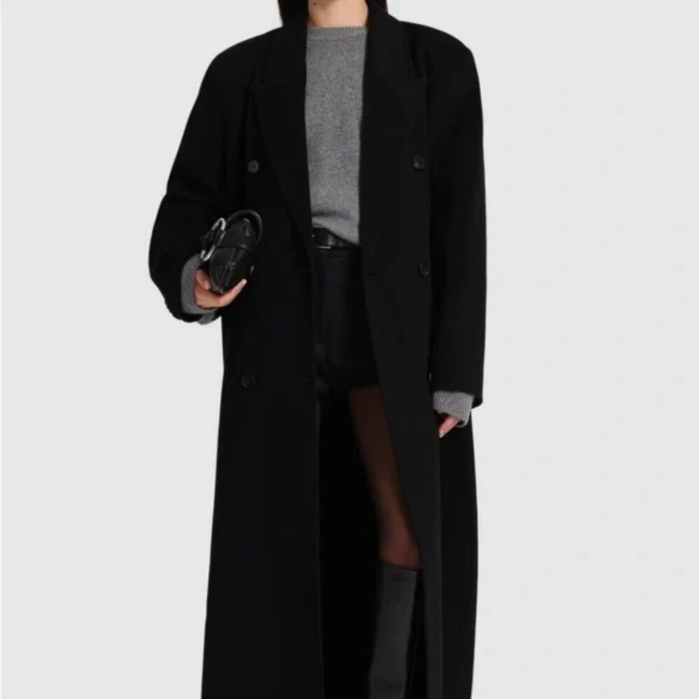 The Frankie Shop Gaia Coat - Black XXS